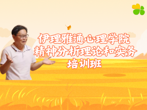 伊理雅通心理学院 | 精神分析理论和实务培训班——陪你迈出心理咨询实践第一步！